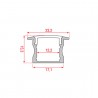 Artecta A9930401 - Profile Pro-line 17 Recessed - 3 Artecta A9930401 - Profile Pro-line 17 Recessed - 3