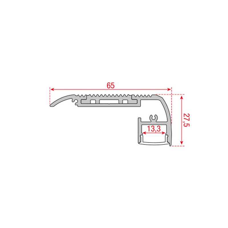 Artecta A9930411 - Profile Pro-Line 27 Stair - 2 Artecta A9930411 - Profile Pro-Line 27 Stair - 2
