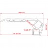 Artecta A9930414 - Profile Pro-Line for Stairs Black - 3 Artecta A9930414 - Profile Pro-Line for Stairs Black - 3