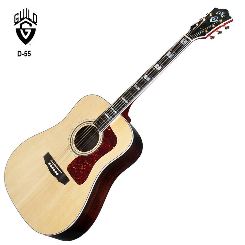 Guild D-55E Natural - Gitara elektro-akustyczna - 2