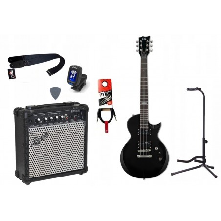 Gitara Elektryczna + Wzmacniacz 15W Tuner Zestaw 740 - 1