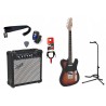 Gitara Elektryczna + Wzmacniacz 15W Tuner Zestaw 745 - 1 Gitara Elektryczna + Wzmacniacz 15W Tuner Zestaw 745 - 1