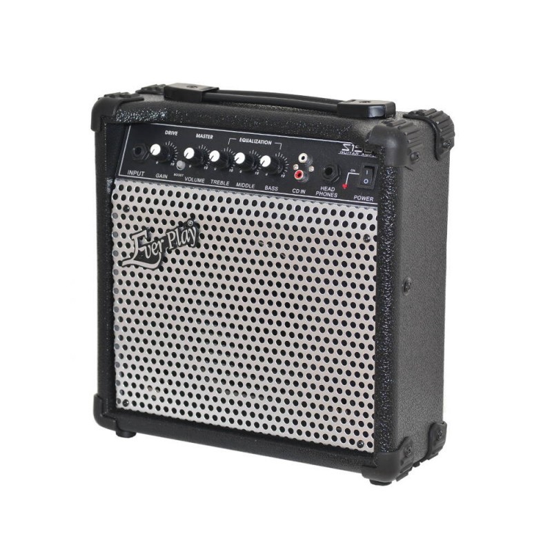 Gitara Elektryczna + Wzmacniacz 15W Tuner Zestaw 745 - 10 Gitara Elektryczna + Wzmacniacz 15W Tuner Zestaw 745 - 10