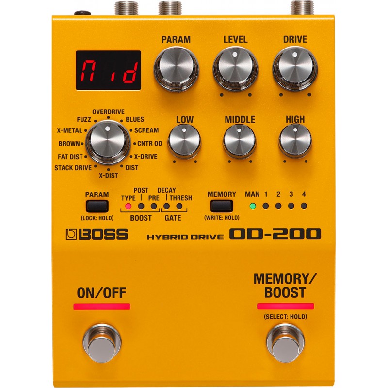 Boss OD-200 Hybrid Overdrive - efekt gitarowy - 1