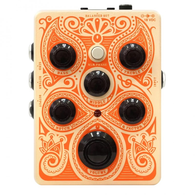 Orange Acoustic Pedal - preamp dla gitar akustycznych - 1