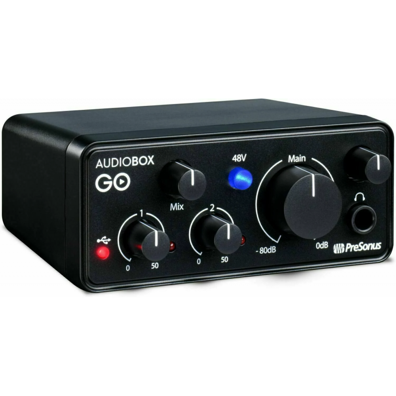 PreSonus AudioBox GO – Interfejs Audio USB - 3