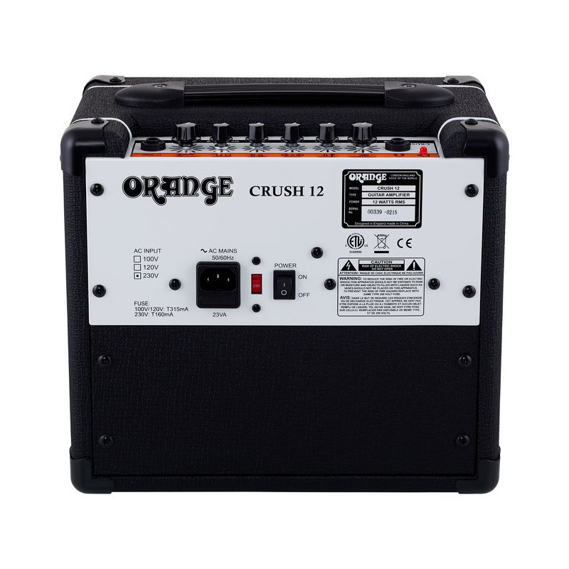 ORANGE Crush CR12 Black - combo gitarowe 12W - 4