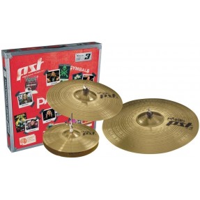 PAISTE 870344 PST 3 SET(14cdz/16cdz/20cdz) - zestaw talerzy - 1
