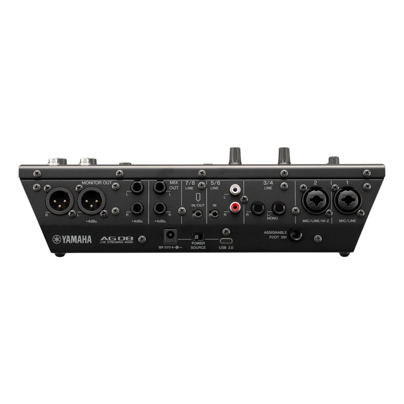 Yamaha AG08 BL - mikser audio do streamingu - 5