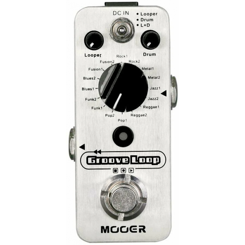 Mooer Groove Loop - Drum Machine and Looper - 1
