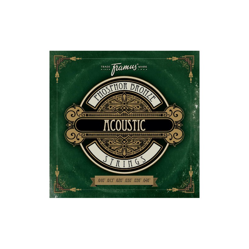 Framus Phosphor Bronze Acoustic Guitar String Set - struny do akustyka 010-046 - 1