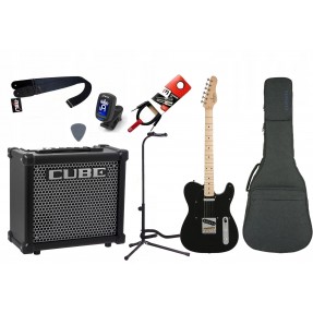 Gitara Elektryczna + Wzmacniacz 10W Tuner Zestaw + 781 - 1