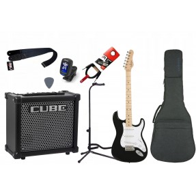 Gitara Elektryczna + Wzmacniacz 10W Tuner Zestaw + 782 - 1