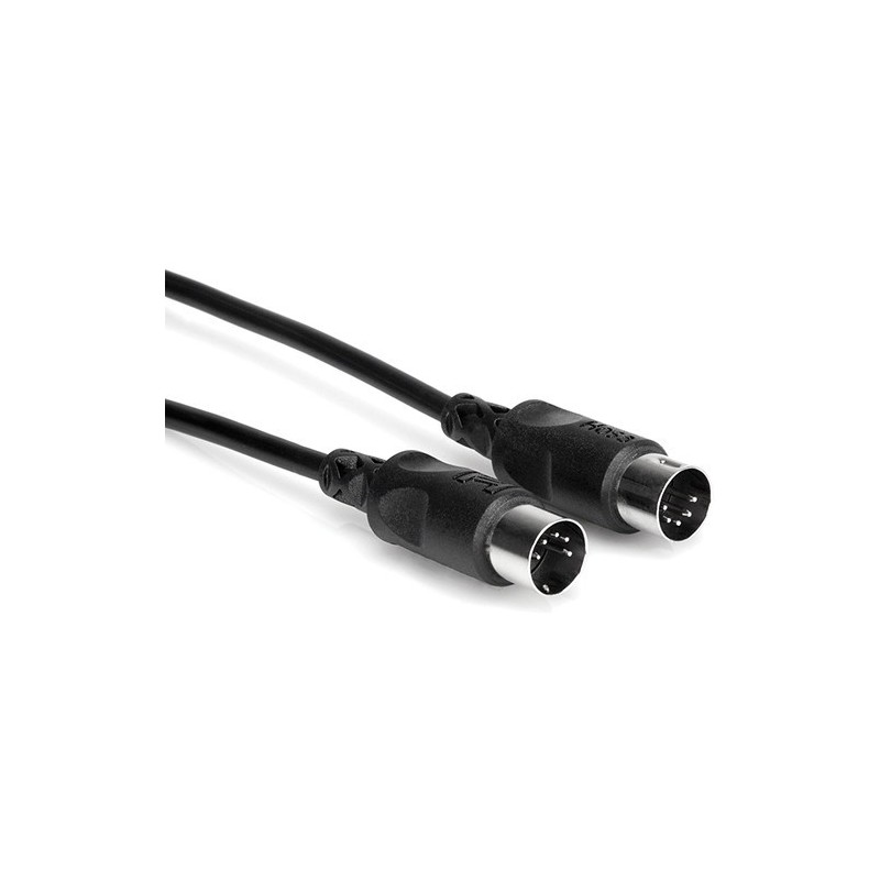 Hosa MID-325BK - kabel MIDI 7.6m
