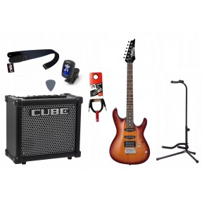 Gitara Elektryczna + Wzmacniacz 10W Tuner Zestaw 812 - 1