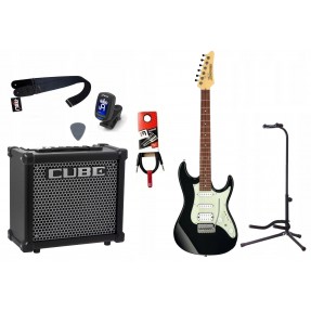Gitara Elektryczna + Wzmacniacz 10W Tuner Zestaw 813 - 1