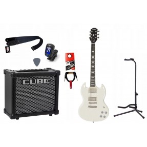 Gitara Elektryczna + Wzmacniacz 10W Tuner Zestaw 817 - 1