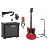 Gitara Elektryczna + Wzmacniacz 10W Tuner Zestaw 819 - 1