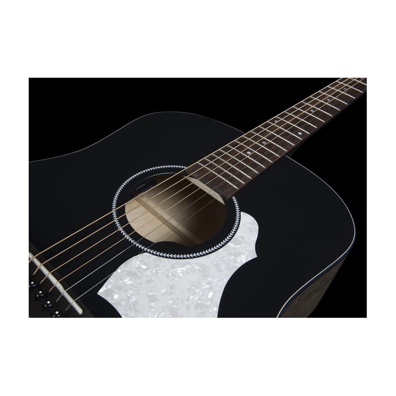 Seagull S6 Classic Black A/E Presys II - Gitara elektroakustyczna - 3