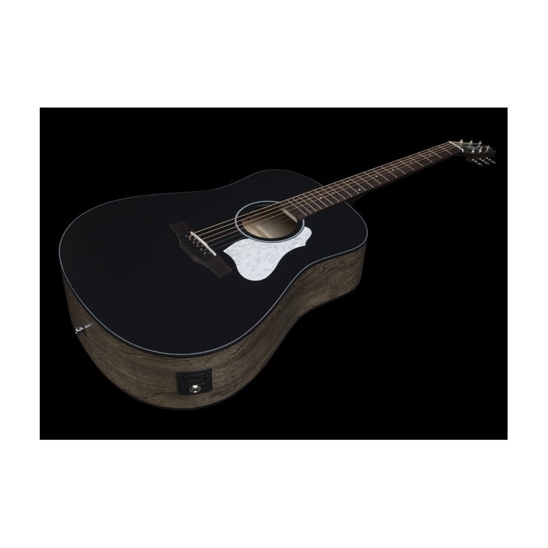Seagull S6 Classic Black A/E Presys II - Gitara elektroakustyczna - 4
