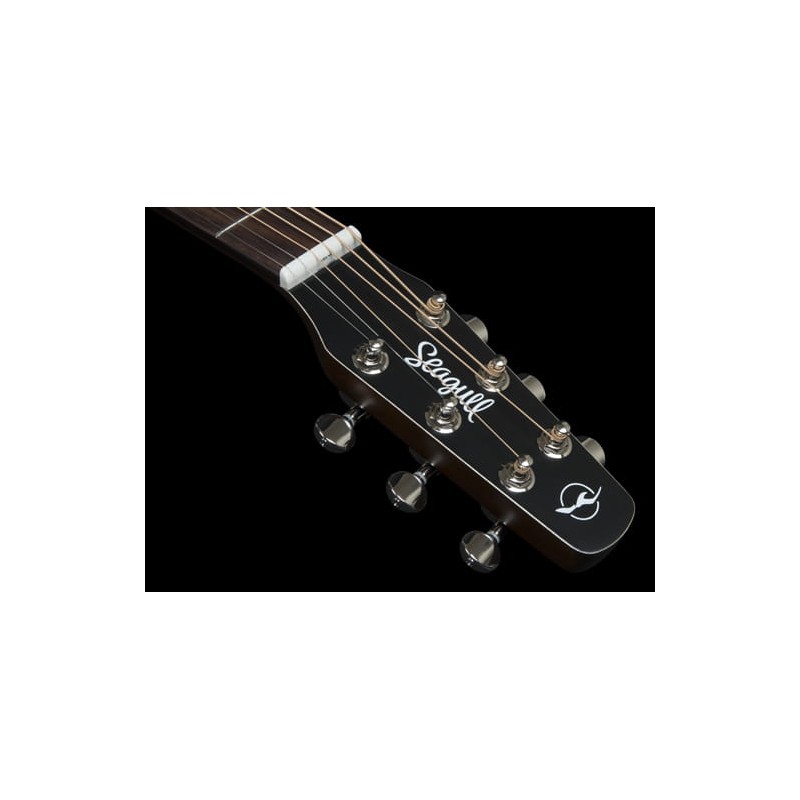Seagull S6 Classic Black A/E Presys II - Gitara elektroakustyczna - 5