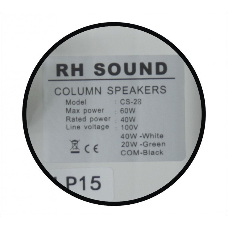 RH SOUND CS-28 - kolumna instalacyjna 100V - 3