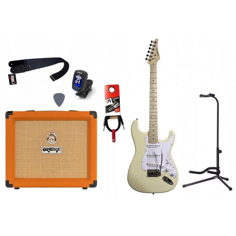 Gitara Elektryczna + Wzmacniacz 20W Tuner Zestaw 870 - 1 Gitara Elektryczna + Wzmacniacz 20W Tuner Zestaw 870 - 1
