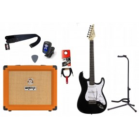 Gitara Elektryczna + Wzmacniacz 20W Tuner Zestaw 876 - 1