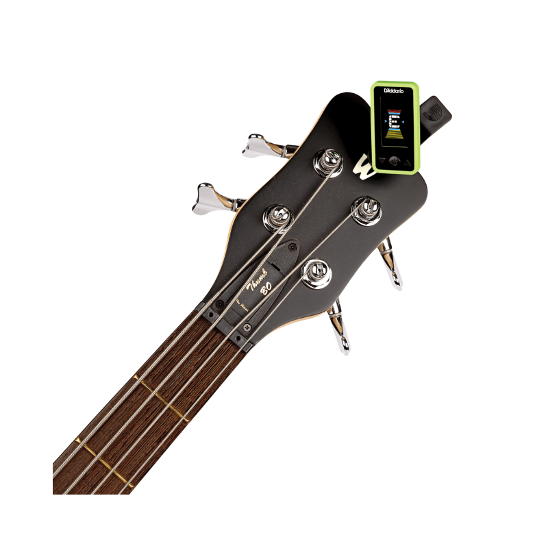 D'Addario Eclipse Headstock Tuner, Green - stroik gitarowy - 5