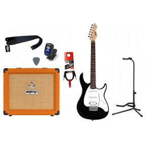 Gitara Elektryczna + Wzmacniacz 20W Tuner Zestaw 906 - 1
