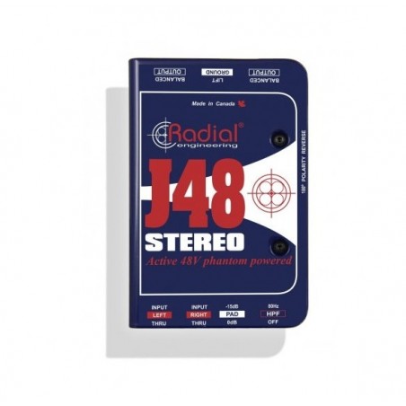 RADIAL PRO J48 Stereo - dibox aktywny