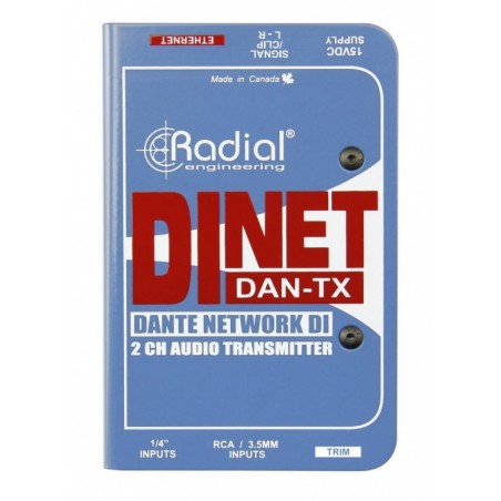 RADIAL PRO DiNET DAN-TX - nadajnik sieciowy Dante