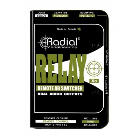 Radial Pro Relay Xo - Aktywny przełącznik wyjściowy