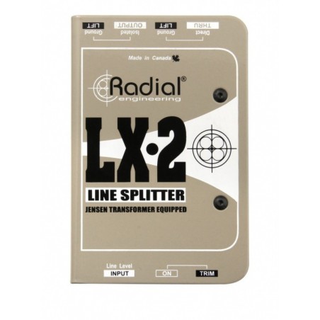 RADIAL PRO LX-2 - rozdzielacz sygnału