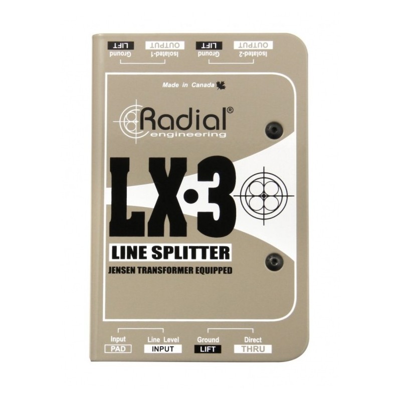 RADIAL PRO LX-3 - rozdzielacz sygnału