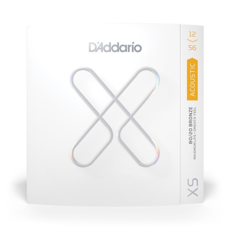 D'Addario XSABR1256 - Struny do gitary akustycznej (12-56) - 2 D'Addario XSABR1256 - Struny do gitary akustycznej (12-56) - 2