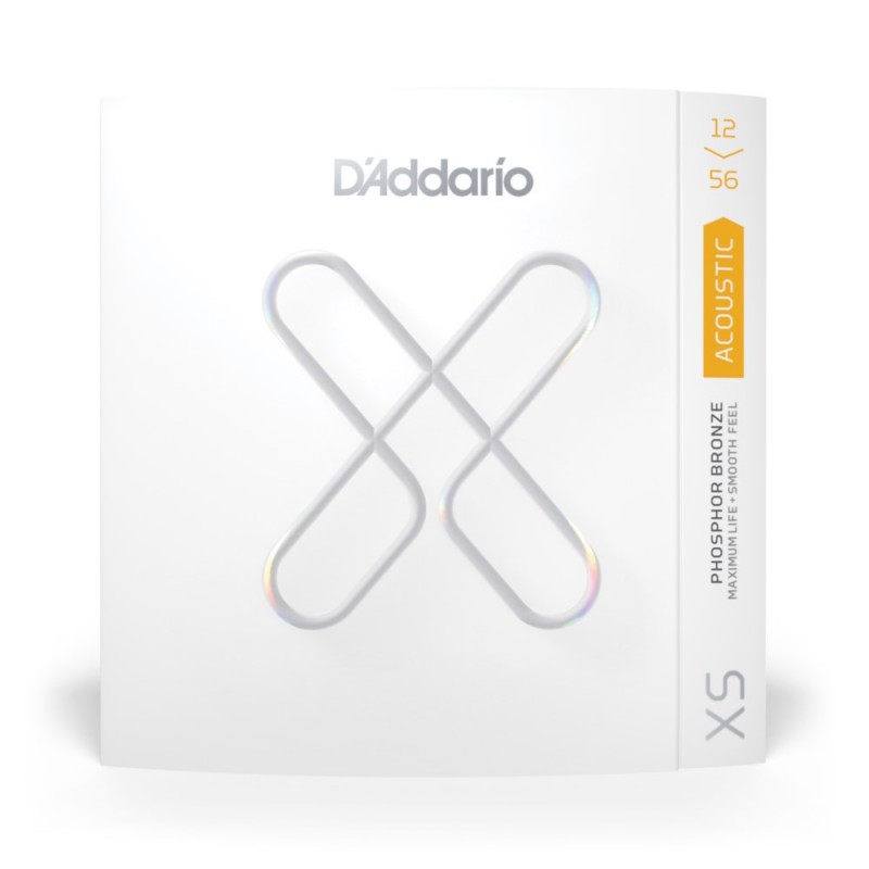 D'Addario XSAPB1256 - Struny do gitary akustycznej (12-56) - 2 D'Addario XSAPB1256 - Struny do gitary akustycznej (12-56) - 2