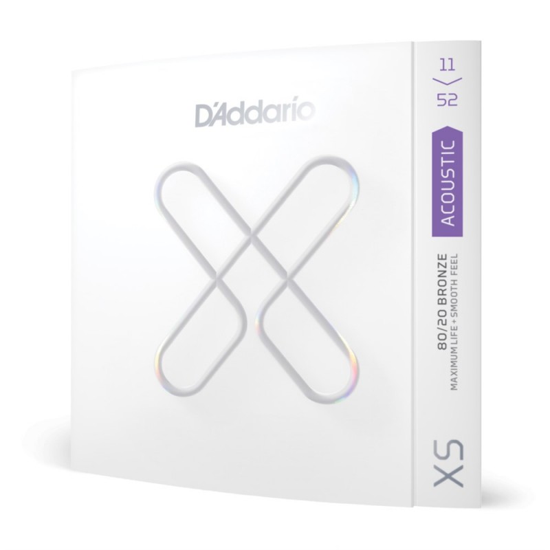 D'Addario XSABR1152 - Struny do gitary akustycznej (11-52) - 1 D'Addario XSABR1152 - Struny do gitary akustycznej (11-52) - 1