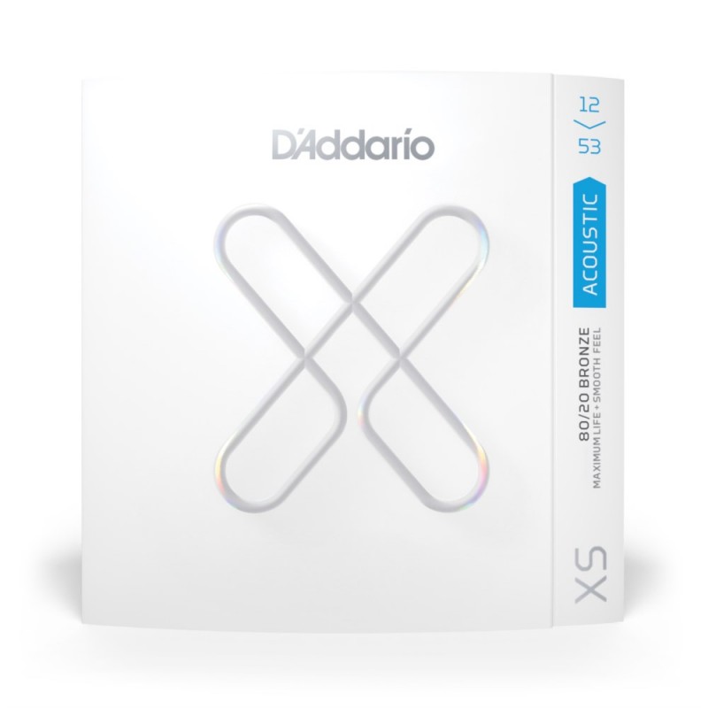 D'Addario XSABR1253 - Struny do gitary akustycznej (12-53) - 2 D'Addario XSABR1253 - Struny do gitary akustycznej (12-53) - 2