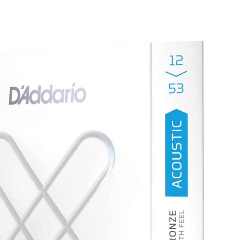 D'Addario XSABR1253 - Struny do gitary akustycznej (12-53) - 5 D'Addario XSABR1253 - Struny do gitary akustycznej (12-53) - 5