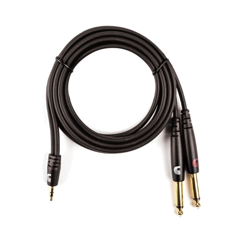 D'Addario PW-MPTS-06 - Kabel audio 2x Jack - 1x Jack - 1 D'Addario PW-MPTS-06 - Kabel audio 2x Jack - 1x Jack - 1