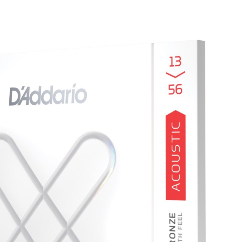 D'Addario XSAPB1356 - Struny do gitary akustycznej (13-56) - 5 D'Addario XSAPB1356 - Struny do gitary akustycznej (13-56) - 5