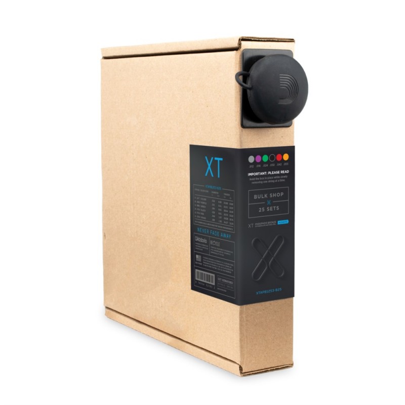 D'Addario XTAPB1253-B25 - Struny do gitary akustycznej (12-53, 25 kpl.) - 1 D'Addario XTAPB1253-B25 - Struny do gitary akustycznej (12-53, 25 kpl.) - 1
