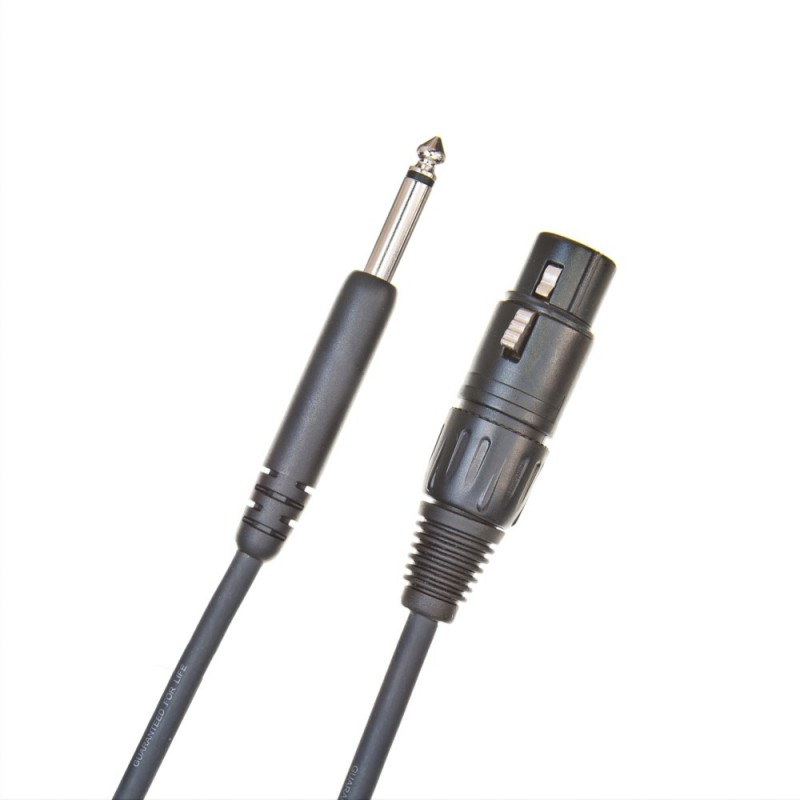 D'Addario PW-CGMIC-25 - Kabel mikrofonowy niezbalansowany (7.6 m) - 1 D'Addario PW-CGMIC-25 - Kabel mikrofonowy niezbalansowany (7.6 m) - 1