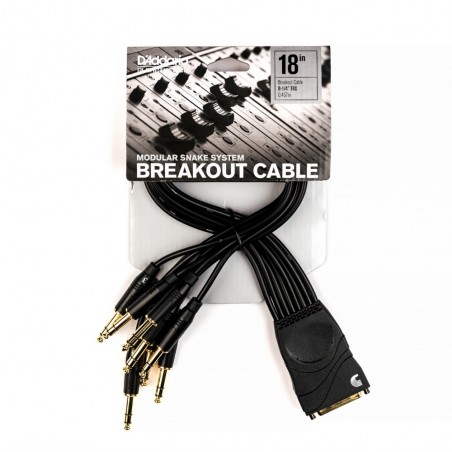 D'Addario PW-TRSB-01 - Kabel DB25 - TRS - 1