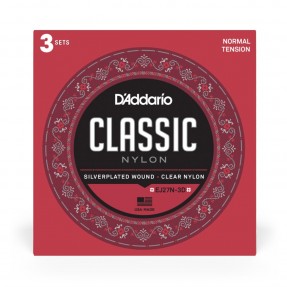 D'Addario EJ27N - Struny do gitary klasycznej (3 kpl.) - 1