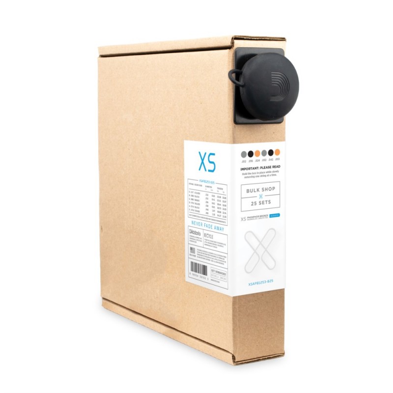 D'Addario XSAPB1253-B25 - Struny do gitary akustycznej (12-53, 25 kpl.) - 1 D'Addario XSAPB1253-B25 - Struny do gitary akustycznej (12-53, 25 kpl.) - 1