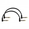 D'Addario PW-FPRR-206OS - Kabel kątowy do efektów gitarowych (0.15 m) - 1 D'Addario PW-FPRR-206OS - Kabel kątowy do efektów gitarowych (0.15 m) - 1