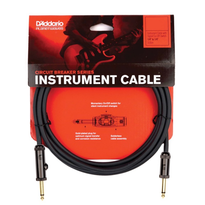 D'Addario PW-AG-10 - Kabel gitarowy (3 m) - 2 D'Addario PW-AG-10 - Kabel gitarowy (3 m) - 2