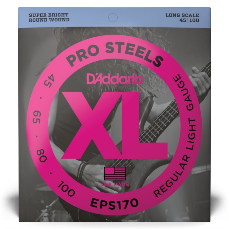 D'Addario EPS170 - Struny do gitary basowej (45-100) - 2 D'Addario EPS170 - Struny do gitary basowej (45-100) - 2